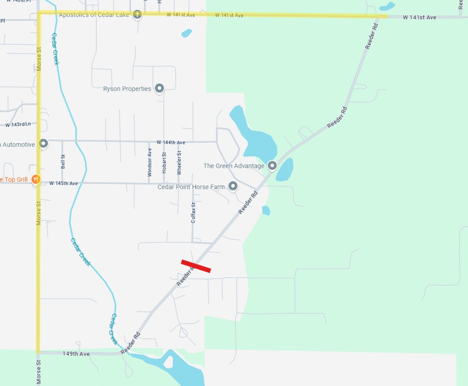 Map of Detour